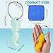 2 Sets Repair Tool for Disc Golf, Disc Golf Edge Maintenance Tool with 2PCS Towels, Outdoor Sports Disc Golf Repair & Cleaning Tool for Flying Discs Accessories for Scratch Stains Repair Polishing