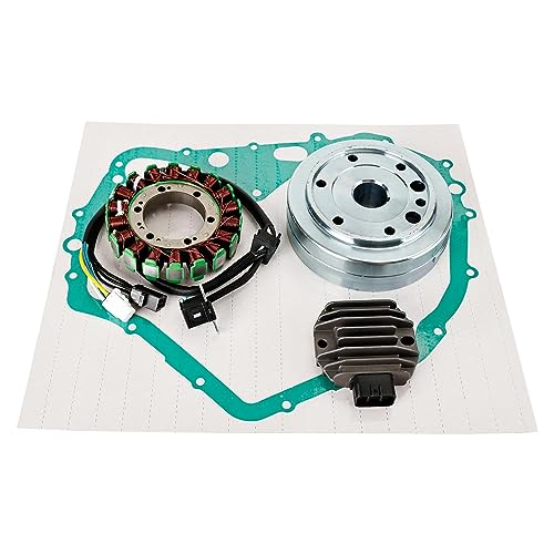 Mad Hornets Kit Stator Rotor Regulator Rectifier Cover Gasket For Suzuki LTF400 LT-F 400 Eiger 2x2 4x4 Manual 2002-2007 -  M550-C238~WH009AMZUS