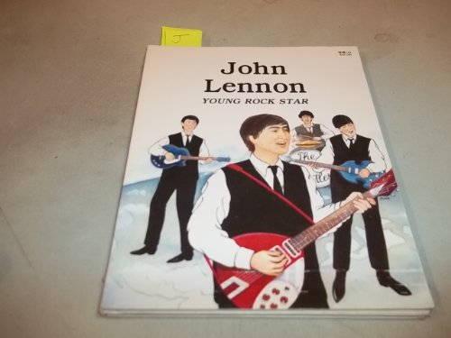John Lennon: Young Rock Star 0816717826 Book Cover
