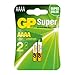Produktbild GP Super Alkaline Batterie Mini (AAAA / LR8D425 / LR61 / LR80425) 2 Stück im Blister