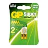 GP Super Alkaline batterij Mini (AAAA / LR8D425 / LR61 / LR80425) 2 stuks in blister