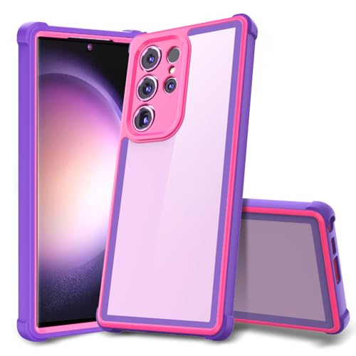 Coque antichoc Samsung S23 Ultra violet foncé pour protéger vos photos en voyage