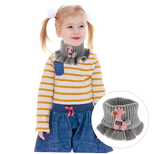 Knitted Cartoon Scarf for Boys Winter Warm Neck Warmer Accessory Soft and Durable for Cold Weather Washable and Travel Friendly3