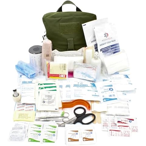 Luminary Family Medical Kit – Complete Emergency First Aid Solution for Home & Outdoor Adventures | Durable, Compact & Organized | for Families, Travelers, and Pets | HSA/FSA Eligible (Olive Drab) Cover