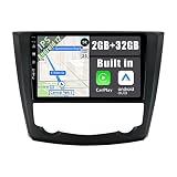 YUNTX Android 12 Autoradio con navi para Renault Kadjar (2015-2019)-Incorporado CarPlay/Android Auto/GPS-IPS 2.5D 9' Pantalla-Dab/Bluetooth 5.0/Control del...