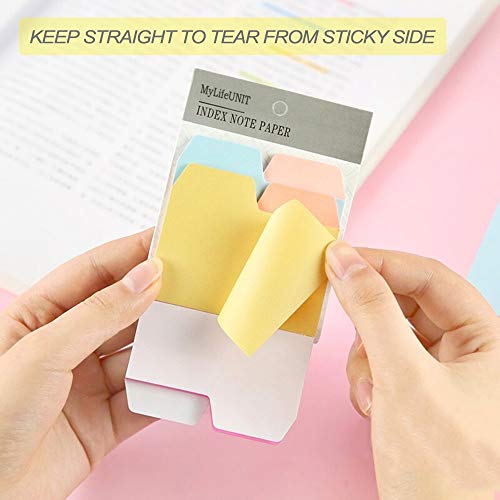 Years Calm Divider Sticky Notes 90 Ruled Notes With 6 Color And Size, 4 Pack Index Self Post It Notes Take Notes For Home Office School #TOP4