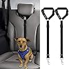 2 Packs Dog Safety Seat Belt Strap