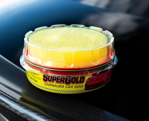 Cera para autos ABRO Super Gold Carnauba pasta 8 oz pack 2 miniatura 4