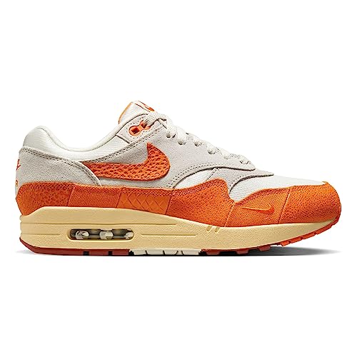 Image of Air Max 1 Women's Trainers - Light Bone Magma Orange by Nike