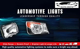 Heavy Quality Depon Head-Light Lamp Unit Assembly Without Bulb For Hyundaii I10 2011 To 2017 Type - 2 (Right Driver Side, Halogen)