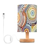 Lampe de table Plug and Play : cette lampe de lecture de bureau avec câble d'interface USB, Plug and Play pour une utilisation facile. Lampe de chevet à bouton Swich, facile à allumer/éteindre la lampe de table, intensité non variable.