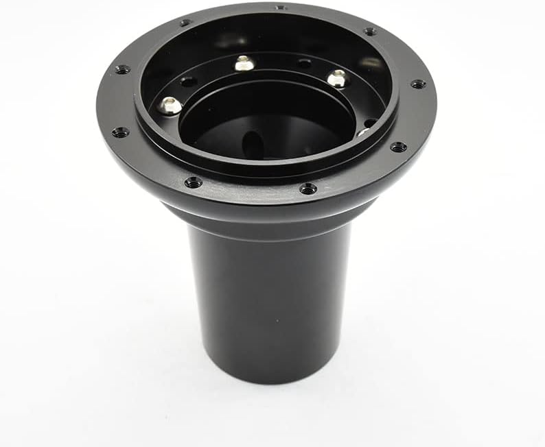 Steering Wheel Adapter 9 bolt Boss Kit Black Compatible with Jaguar E type XJ6 XJ12 1961-74, Daimler 1969-93