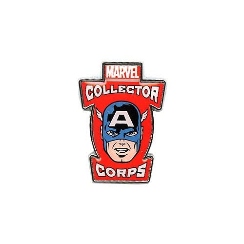 Pin's Funko Marvel Captain America idéal pour personnaliser vos sacs