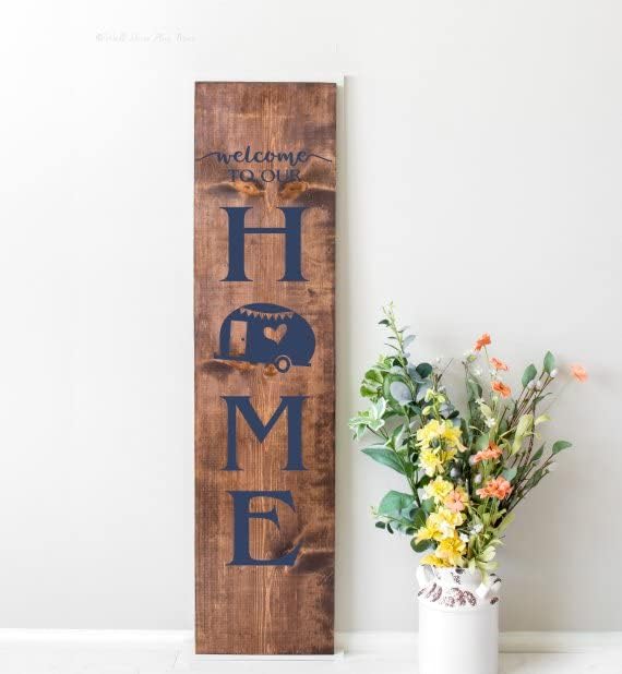 Miniatura 5 de Welcome to Our Home - Calcomanías de vinilo para caravanas, calcomanías de interior para remolques de caravanas, calcomanías de vinilo para cámper,