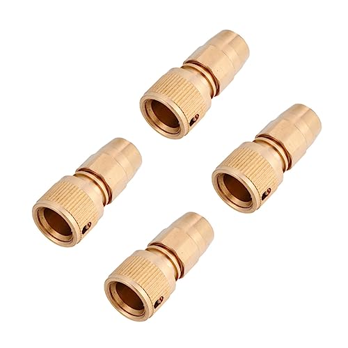 Kisangel 4piezas Enchufe De Rápida Conector De Manguera De Jardín Roscada Estándar