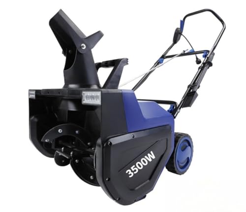 LumoLight電動除雪機 電動除雪スコップ 除雪器具 スチールローラーブラシ 除雪幅最大56cm 除雪深さ33cm 投雪距離最大7.6m 除雪ヘッドは左右に180°調整可能 デュアルLED照明を装備 夜間作業 クリアな視界 除雪機 折りたたみ式除雪機 (ベアメタル) [並行輸入品]