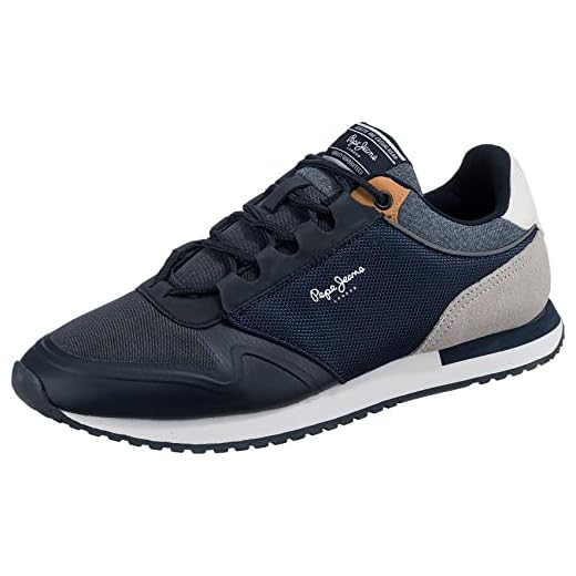 Pepe Jeans Tour Urban Summer, Zapatillas Hombre, Azul Marino, 43 EU