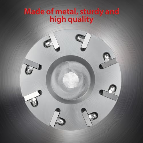 Image of 8 Blades Livestock Hoof Trimming Grinding Wheel Sheep Cattles Horses Cow Trimming Plate Wood Carving Disc Aluminum Alloy Electric Angle Grinder Attachments Tool