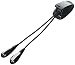 E-feel 8 LED Portable Book Clip Lamp with Double-pendulum Gooseneck for Reading or Studying in Night