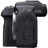 Canon EOS R7 Kamera spiegellose Camera & Bajonettadapter EF-EOS R mit Objektiv-Steuerring für EOS R Systemkameras kompatibel mit EF und EF-S Objektiven Schwarz – Ansicht 3