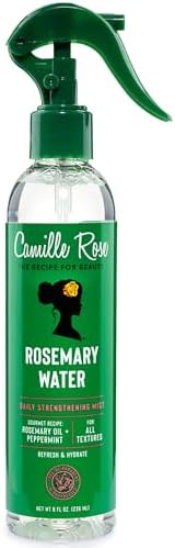 Camille Rose Rosemary Water Strengthening Hair Mist, 8 Oz