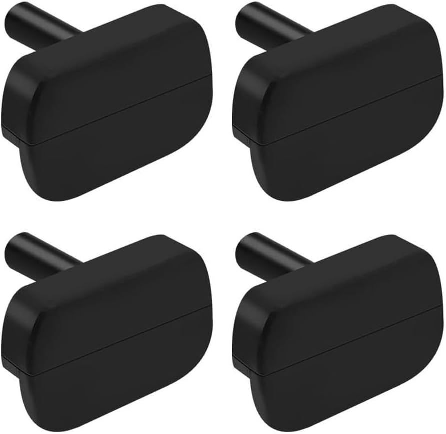 Juego de Puntas de Goma de Silicona para Freidora de Aire Gourmia 4 Piezas miniatura 1