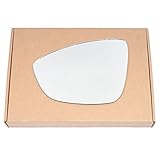 Less4spares Wing Mirror Glass Left Compatible with VW Beetle (A5) 2011-2019 STICK-ON Passenger Near Side Convex