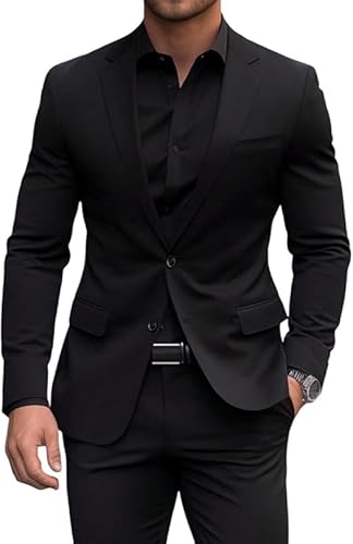 Terno Slim Masculino Italiano Corte Italiano - Calça e Blazer (BR, Numérico, 42, Regular, Regular, P
