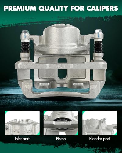 Image of SCITOO 2PCS 19B2668 19B2669 Front Driver & Passenger Side Brake Calipers