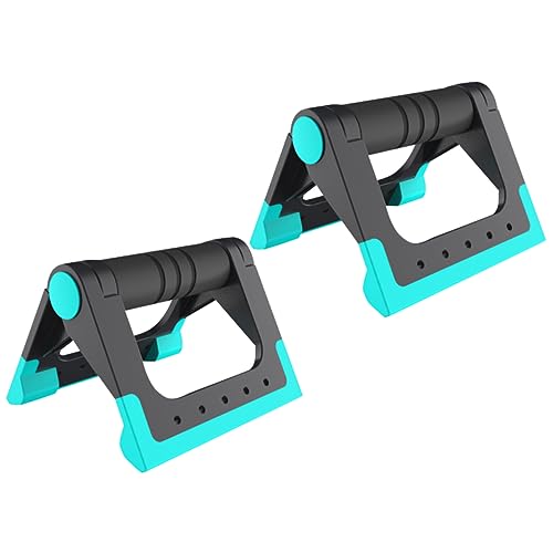 ifundom 1 Pair Indoor Exercise Rack Comfortable Handle Design Lightweight Fitness Apparatus for Home Workouts Durable Tpr Base for Stability and Floor Protection
