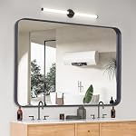 KOCUUY Bathroom Mirror 30" x 40", Rectangle Mirror with Black Frame, Vanity Mirror for Wall, Wall Mounted Mirror for Bedroom Bathroom Living Room Entryway, Horizontal or Vertical