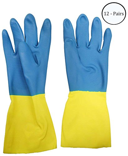 Chemical Resistant Glove, 22 mil, Sz 7, PR