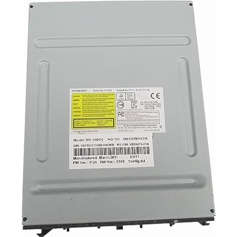 New Lite-On DVD-ROM DG-16D5S DVD Drive Replacement Part for XBOX 360 XBOX360 Slim Cover