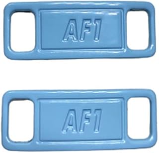 Sneaker Shoe Lace Charms for Nike Air Force 1 (AF1) | Personalize with Vibrant and Colorful Lace Charms for Nike Air Force 1 (Pastel Blue)