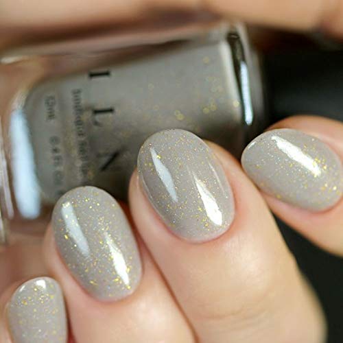Image of ILNP Sandcastle - Sandy Beige Holographic Nail Polish