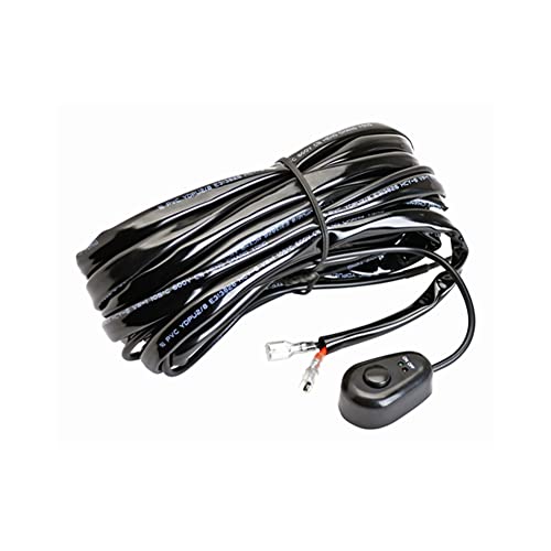 CYCLOPS Light Bar Wiring Harness Kit for Off-Road Vehicles & Cars | Durable Universal Wiring Harness with Switch for LED Light Bars