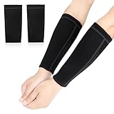 KALIONE 2 Paar Unterarmschutz, Volleyball Armstulpen Volleyball-Arm-Ellbogenschützer Sport Basketball Badminton Arm-Ellbogenschützer Armstulpen für Damen Herren Teenager Mädchen Sport (M)