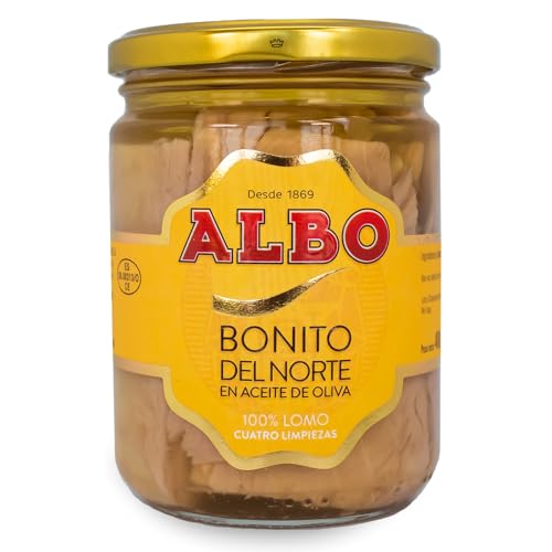 ALBO - Bonito Aceite Oliva, tarro vidrio. RO-450V 260 grs ECI