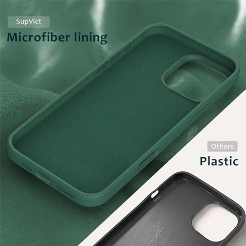 Image of ArmourPro Silicone Back Case for iPhone 16 Pro Max, Soft-Touch Case | Green
