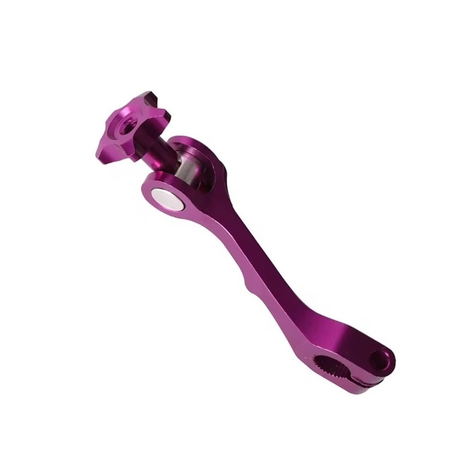 Qfdwcyz Purple Motorcycle Clutch Levers Motorcycle Cnc Rocker Arm Rear Brake Adjustable Tension Lever Fit For Pit Dirt Bike Fit For Atv Universal(Purple)
