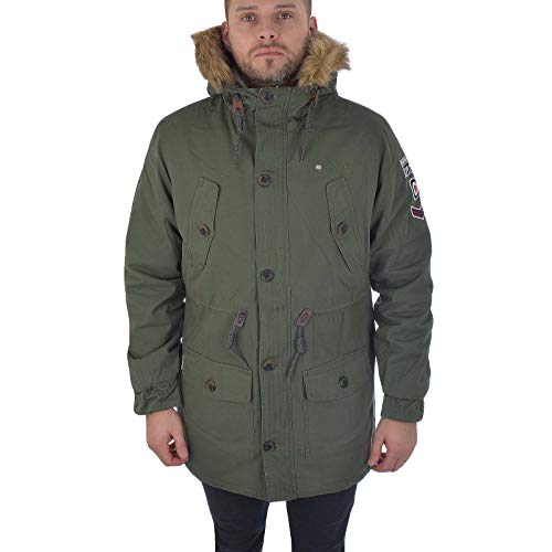 Giacca da uomo vintage retrò mod scooter anni 60 e 70, stile London modplain, in pelliccia sintetica, resistente agli agenti atmosferici, cappotto da pilota, parka invernale a coda di pesce