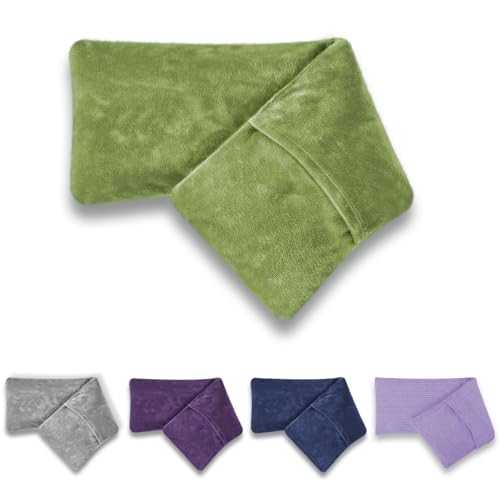 uncn Microwave Heat Pad with Washable Cover| Heat Packs for Relaxation | Wheat Bags Microwavable for Pain Relief in Muscles, Joints & Cramps 44×13.5cm | Soft Weighted Neck Warmer for Hot/Cold Compress