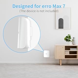 eero Max 7 Wall Mount, Wall Brackets ABS Router Holder Compatible with eero Max 7 Extender Space Saving (3 Pack)