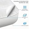 Ivation EZ-Bed (King) Inflatable Air Mattress with Frame & Rolling Case, Built-in Deflate DefenderTM Dual Pump Technology - 3 Min Self Inflate/Deflae Raised Blow up Bed on Legs, Premium Coil Design