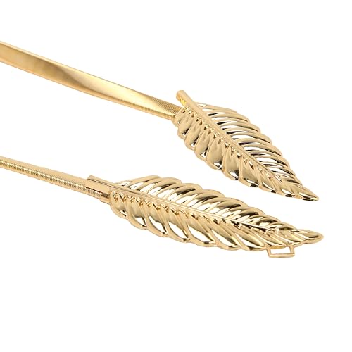 BlackButterfly Metallic Elastic Stretchy Chain Belt4