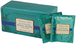 フォートナム&メイソン ロイヤルブレンド デカフェ ティーバッグ 25個入り 個包装 [並行輸入品]