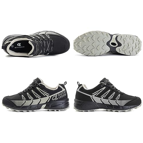 OL OUTJET LEGEND Men's Waterproof Hiking Shoes Lightweight Hiking Sneakers for Outdoor Walking Hiking Trailing2