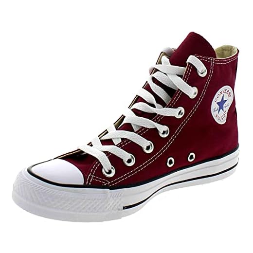 All Star Hi Maroon Vinasse Canvasse Lace M9613C