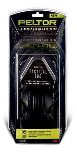 3M Peltor Tactical 100 ヘッドホン 電子イヤーマフ Peltor™ Sport Tactical 100 Electronic Hearing Protector
