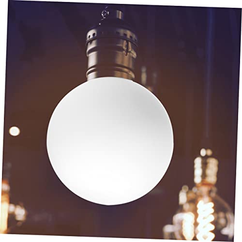 Image of Angoily 4.72 Inch Glass Globe Lampshade Replacement Spherical Lamp Shade Cover for Ceiling Light Fixture Chandelier Pendant Lamp Frosted Glass Shade for Living Room Bedroom Dining Kitchen